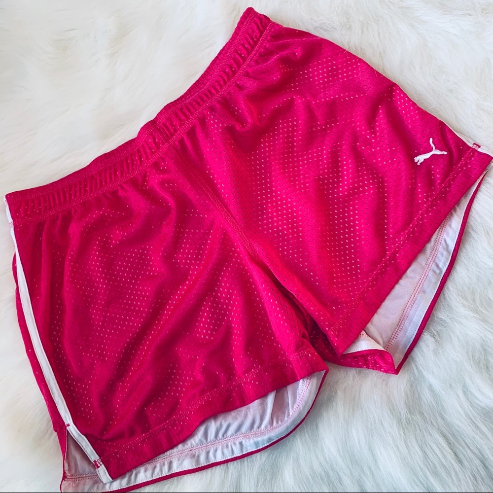Puma Pink Athletic Shorts